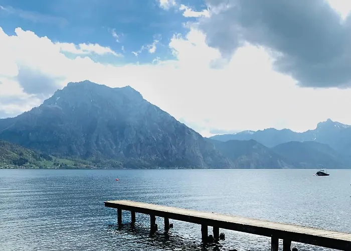 Traum Panorama Mit Berg & Seeblick